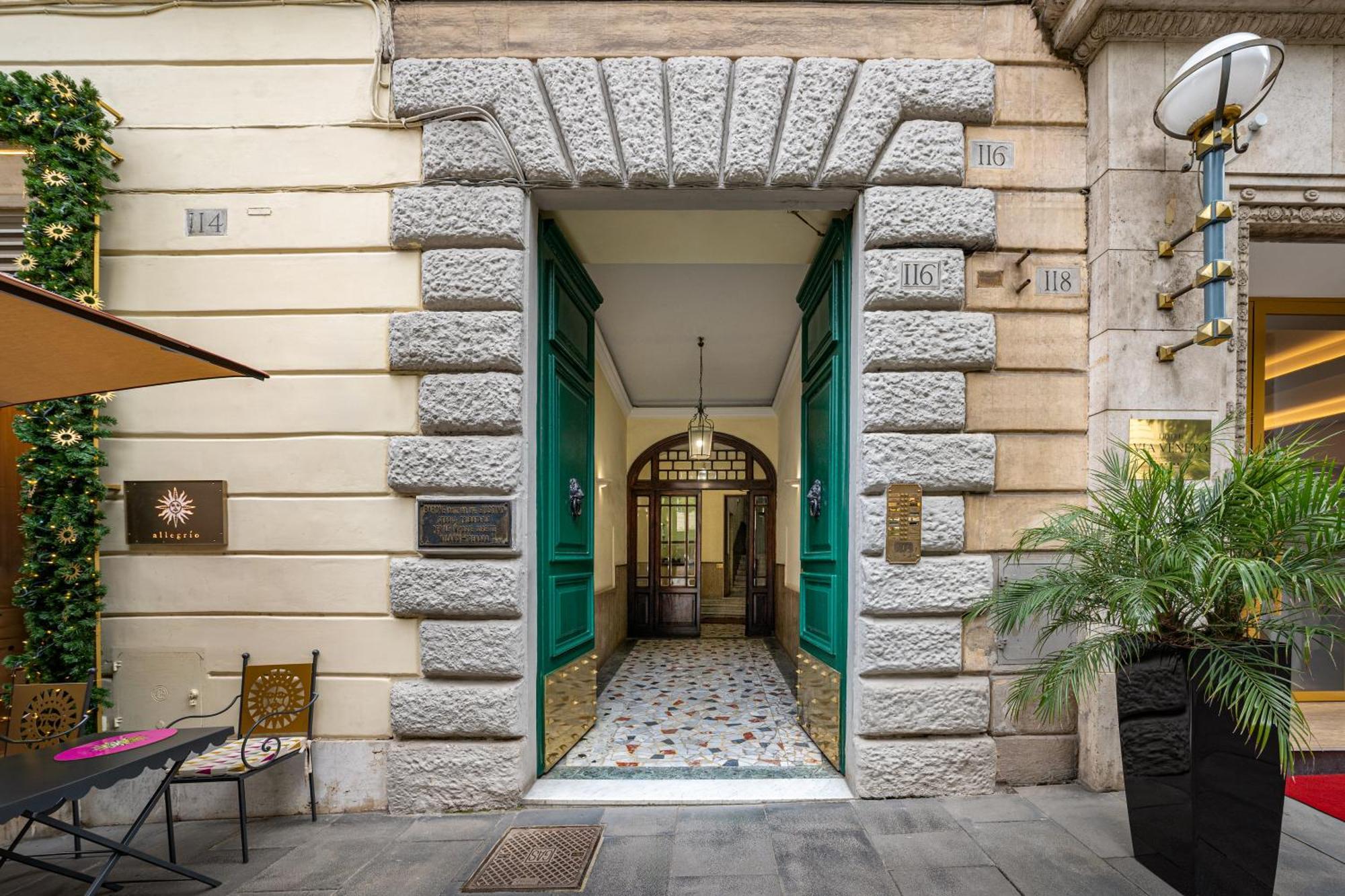 Via Veneto 116 Suites - Guest House 로마 외부 사진